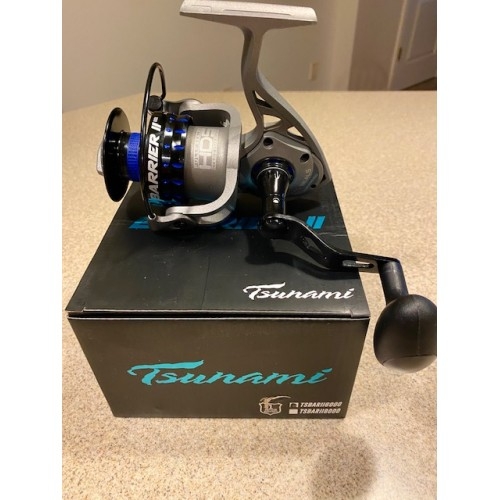 NEW Tsunami Barrier II 3000 Inshore Spinning Reel Saltwater and Braid Ready